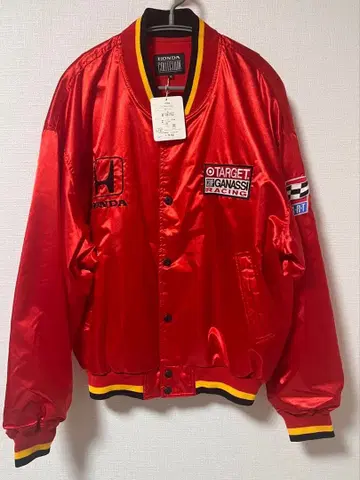 새상품 Honda Collection 레이싱 팀 바시티 자켓 MA-1