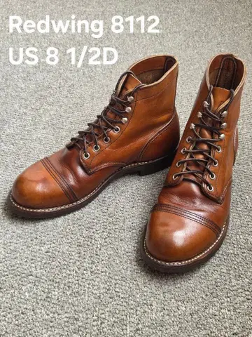 Red Wing 8112 US 8.5D 밑창 교환 완료 증정품 포함