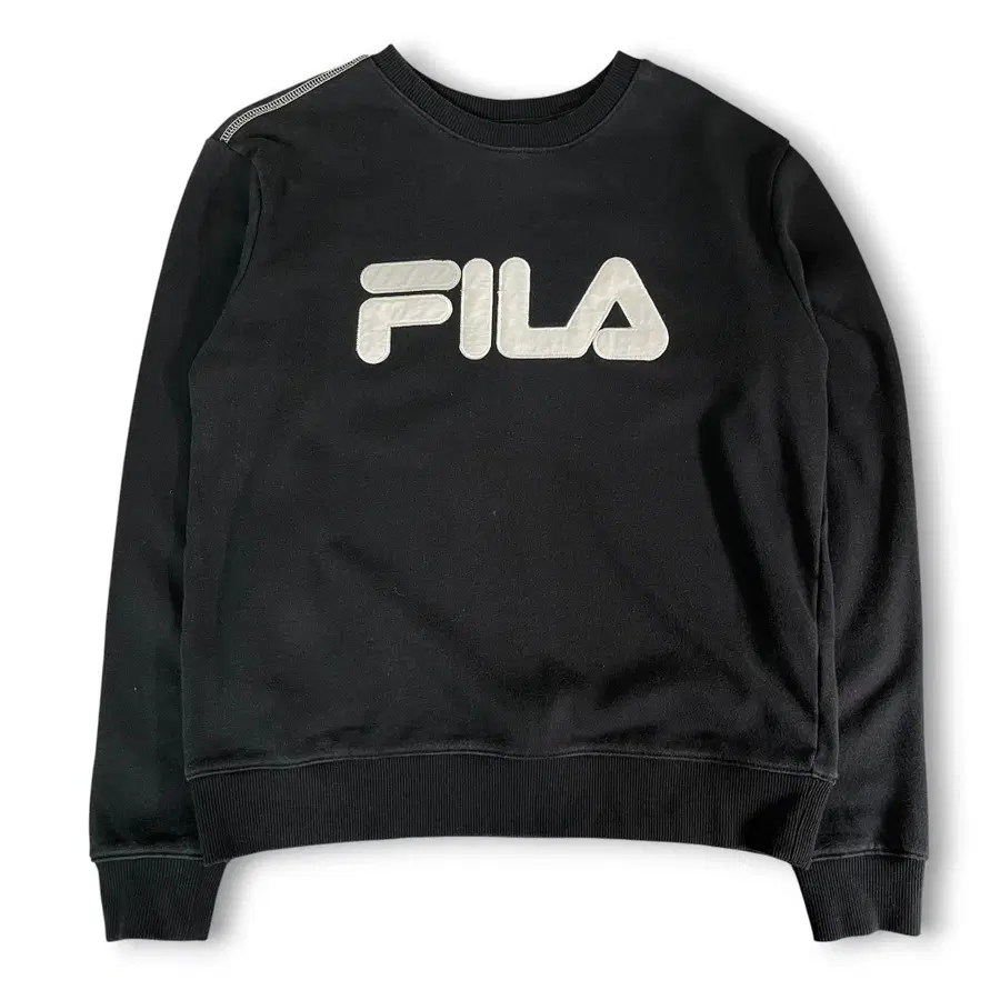 FILA 헤리티지 리니어 빅 로고 맨투맨 M
