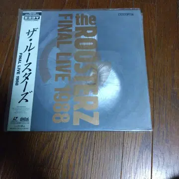 THE ROOSTERZ FINAL LIVE 1988 레이저 디스크
