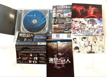 [ 새상품급 ] 진격의 거인 6 Blu-ray [ 최초 한정판 ]