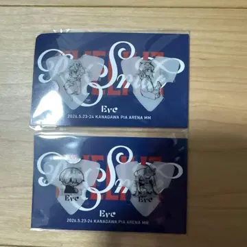 Eve Re,smile 앱 복권 캐릭터 피크 2종 세트