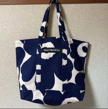 marimekko 마리메꼬 토트백 네이비 한정품