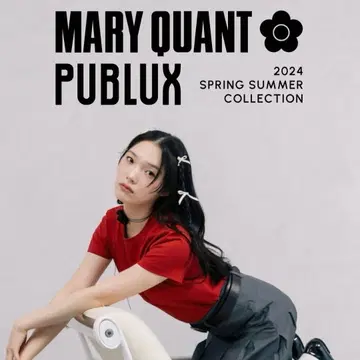 [ MARY QUANT x PUBLUX ] 마리콴트 원포인트 자수 로고