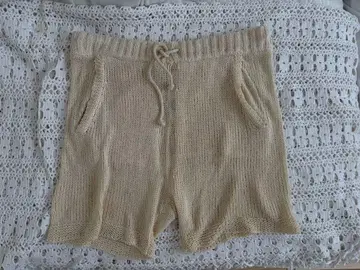 vintage Pringle of Scotland 니트 숏팬츠