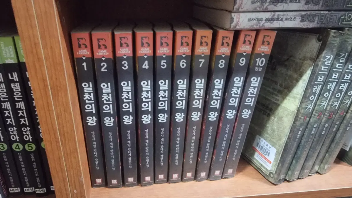 일천의왕 1-10 완 영술사 게임판타지 소설