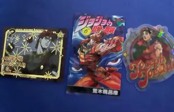 [ 죠죠의 기묘한 모험 클리어 스티커 컬렉션 vol.1 죠셉 세트