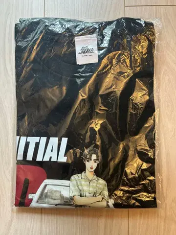 머리글자D 30주년 기념 T셔츠 블랙
