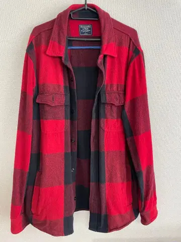 Abercrombie & Fitch 버팔로 체크 셔츠 자켓