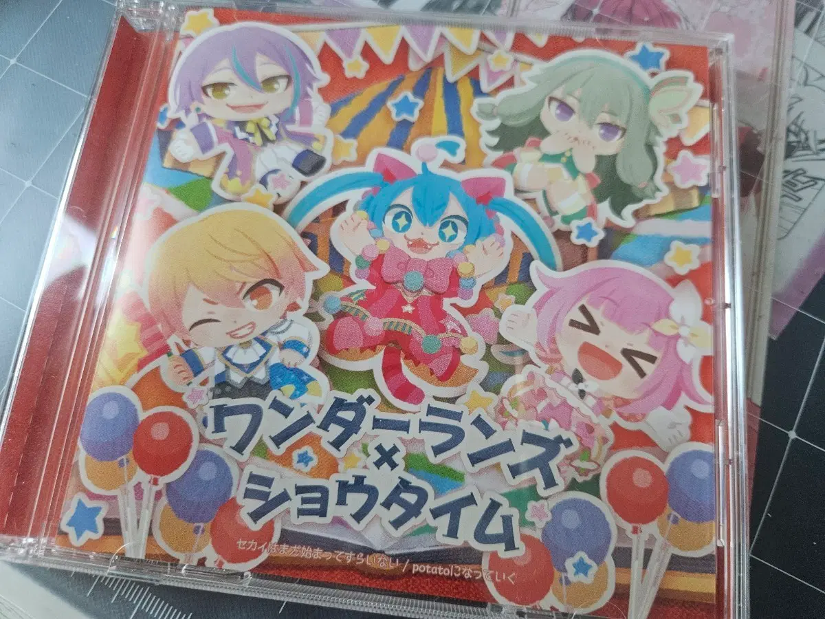 프로젝트세카이 프로세카 프세카 원더랜즈쇼타임 원더쇼cd 팝니다