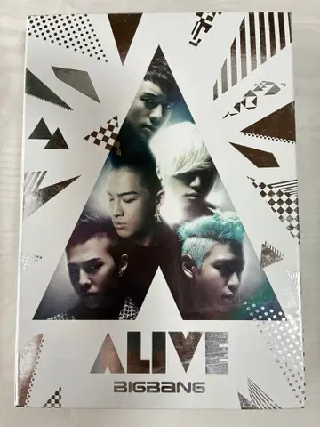 BIGBANG 최초 한정판 ALIVE 박스 세트