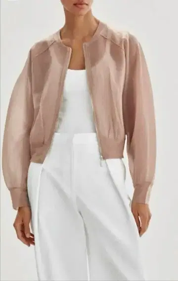 신상 새상품 2026 ZARA 니트 봄버 자켓 L