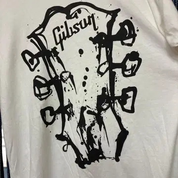 Gibson T셔츠 화이트 XL사이즈