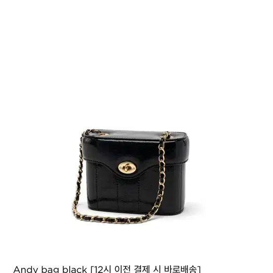 카디널레드 andy bag 블랙