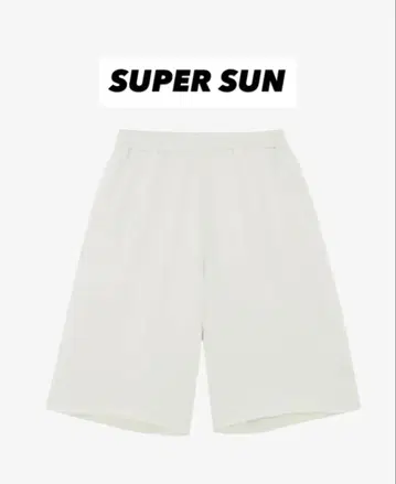 SUPERSUN Zeepruk 화이트 하프 팬츠