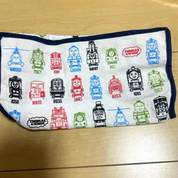 기관차 토마스 티슈 박스 커버