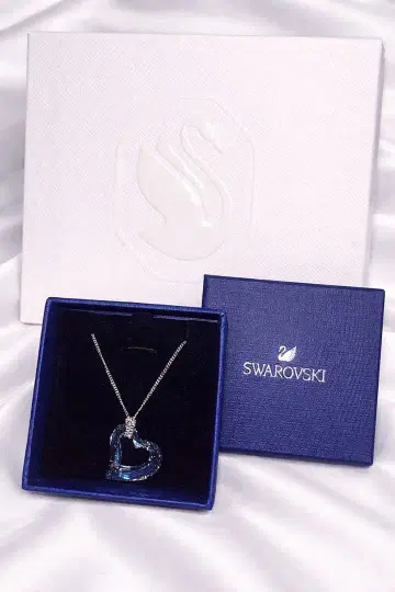 SWAROVSKI 스와로브스키 하트 목걸이