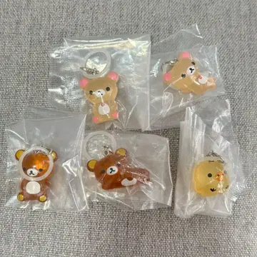 리락쿠마 메지루시 액세서리 전 5종 세트 컴플리트