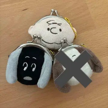 PEANUTS 스누피 코롱토 가마구치 2종