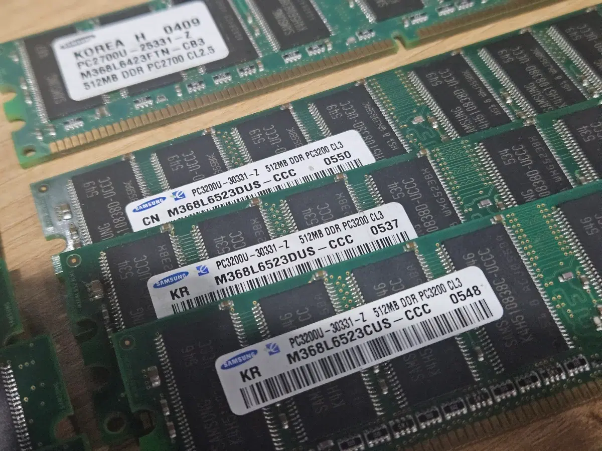 삼성 512MB DDR PC3200 CL3