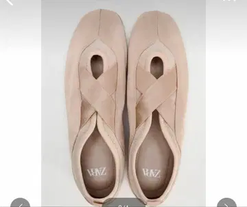ZARA 플랫슈즈 발레 슈즈 베이지