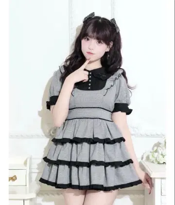 NOEMIE 노에미 도리 프릴 요크 티어드 원피스