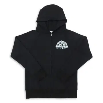 UVERworld TYCOON TOUR 2017 지퍼 후드티 블랙
