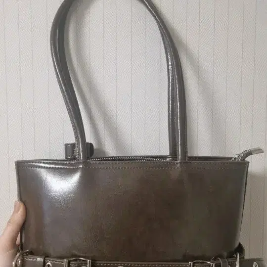 뉴뉴 브라운 숄더백