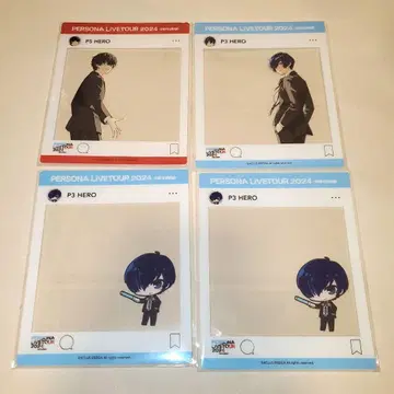 페르소나 라이브 투어 2024 페르소나 3 5 P3R 주인공 아크릴 카드