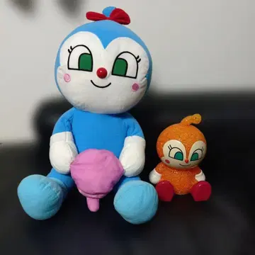 호빵맨 코킨짱 봉제 인형 라이트 세트