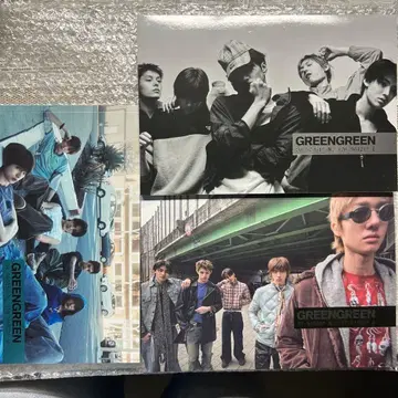 CORTIS GREENGREEN CD 3가지 형태 트레이딩 카드 없음