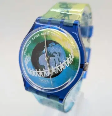 Swatch 스와치 RUND UM DIE UHR GZ153 유네스코