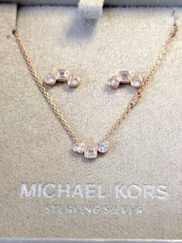 MICHAEL KORS 목걸이 귀걸이 세트
