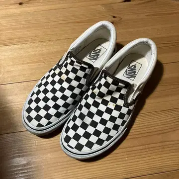 VANS 클래식 슬립온 체커보드