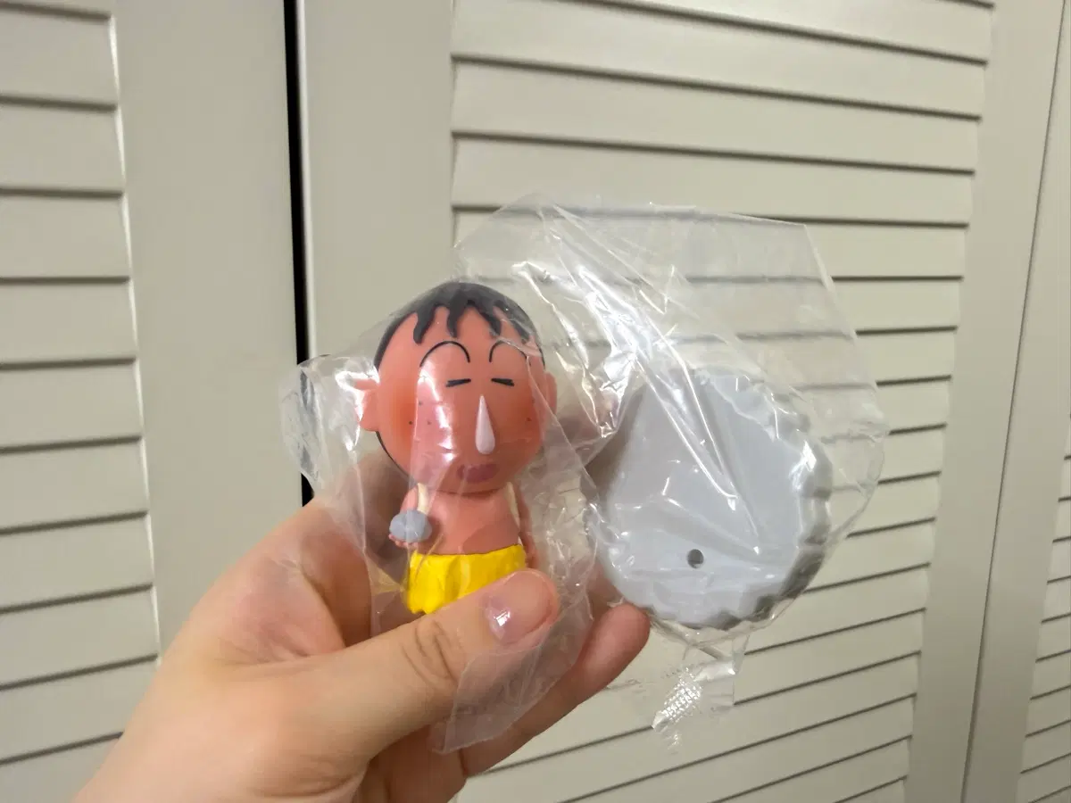 짱구 원시시대 피규어 맹구