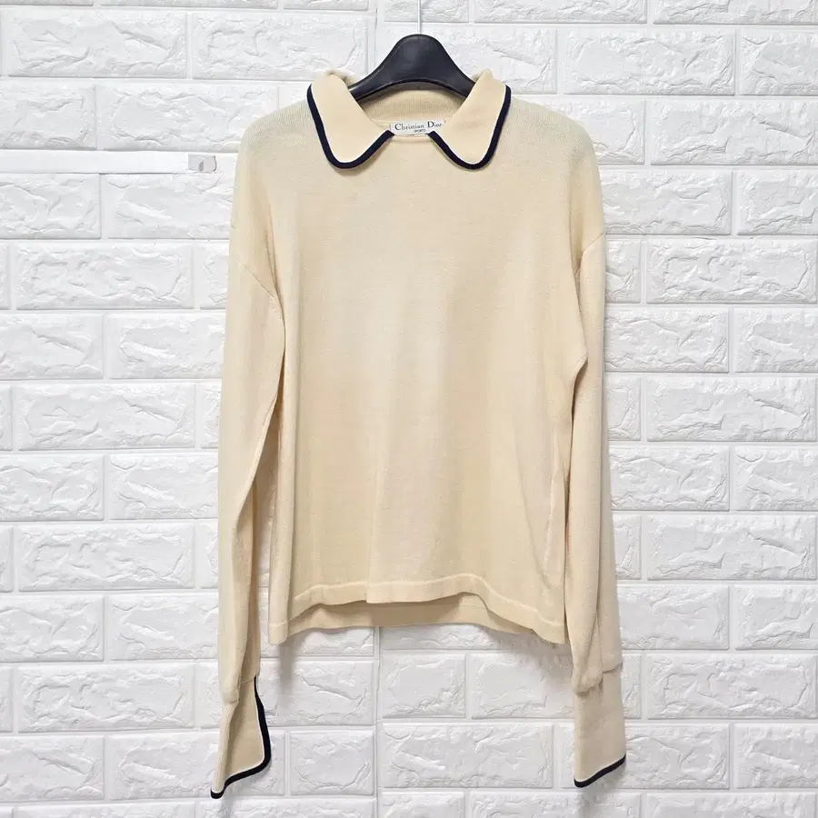 M 디올 DIOR 아이보리 니트 E98