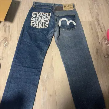 EVISU 리메이크 팬츠 32X34