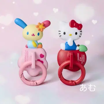 산리오 캐릭터즈 키링 행거 키티 & 우사하나