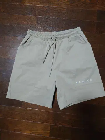 CRONOS 남성용 숏팬츠 베이지