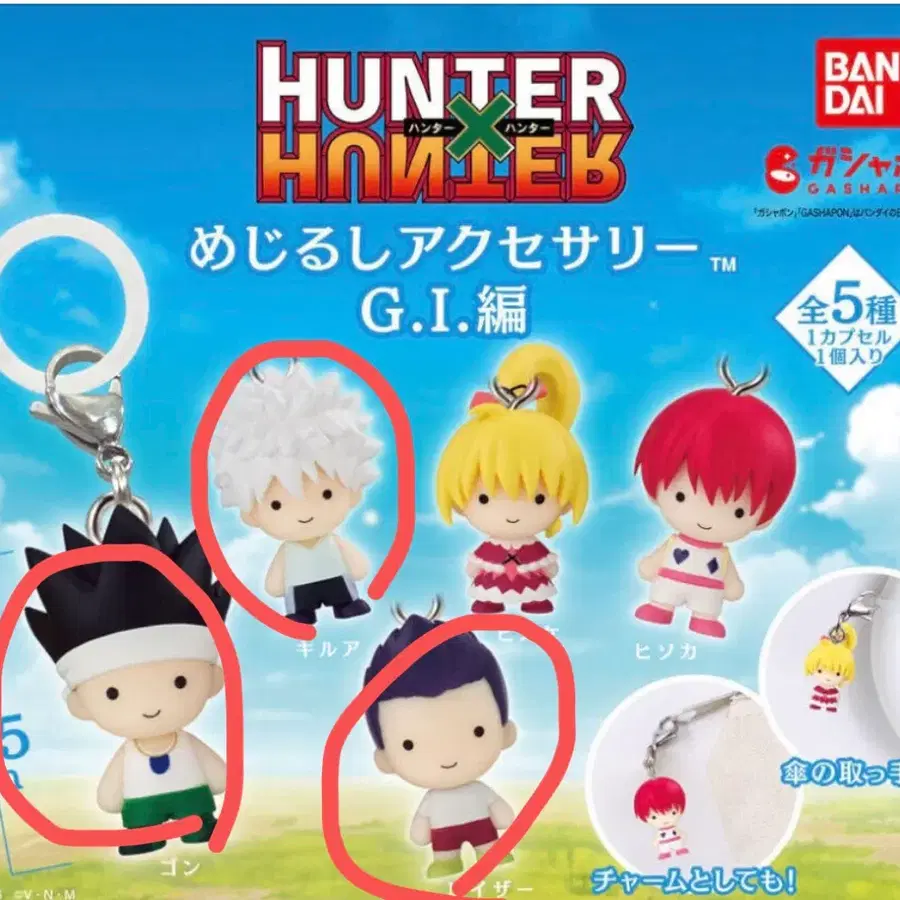 헌터 헌터 메지루시 3개 일괄