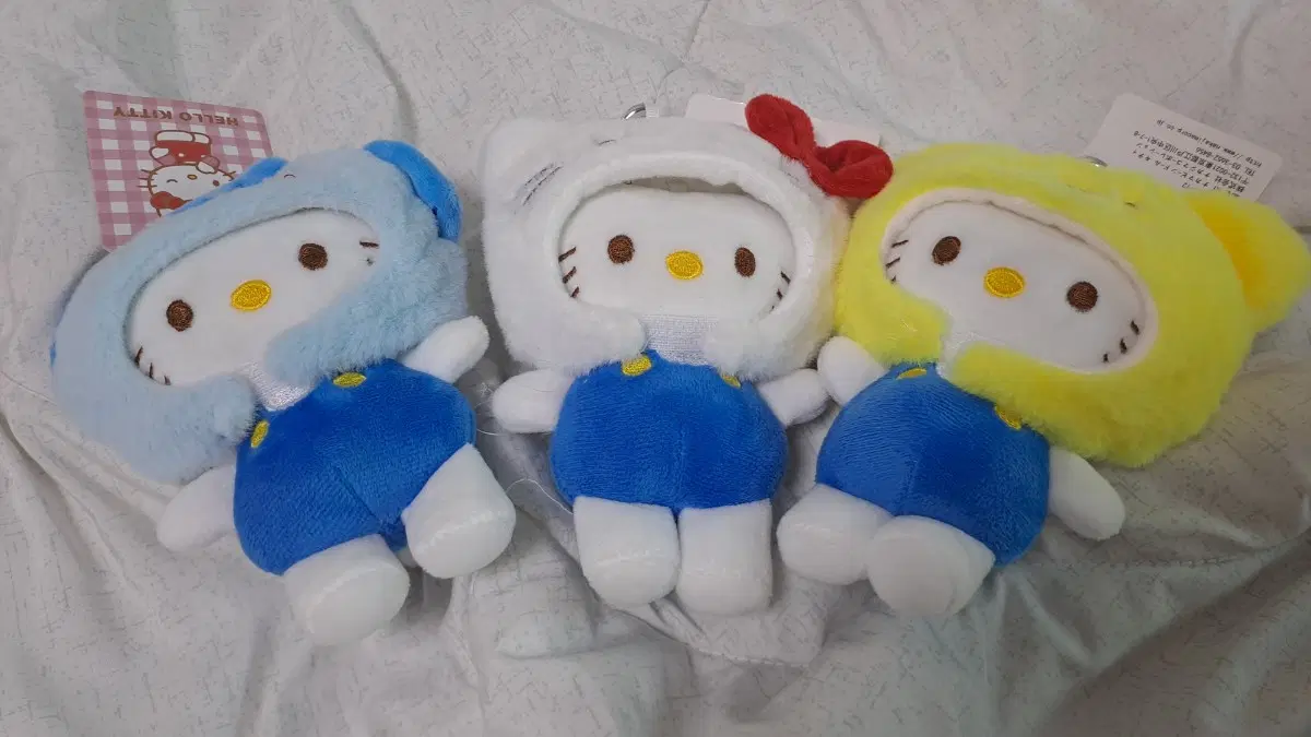 키티 모자 키링