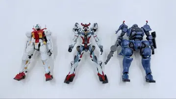 HG 1/144 지크 액스 완성품 3체 세트 (정크)