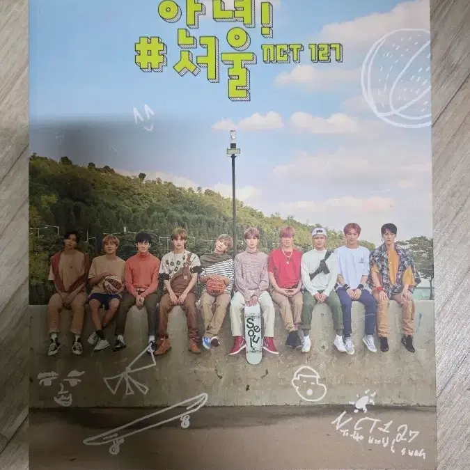 엔시티127 안녕 서울 포토북 화보집 nct127 재현 도영 해찬 마크