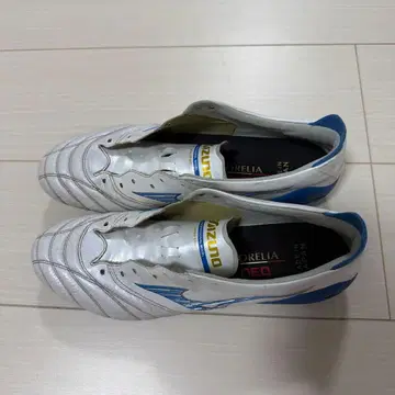 MIZUNO MORELIA NEO 축구 스파이크 화이트 블루