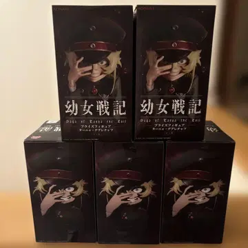 유녀전기 타냐 데그레챠프 프라이스 피규어 5세트