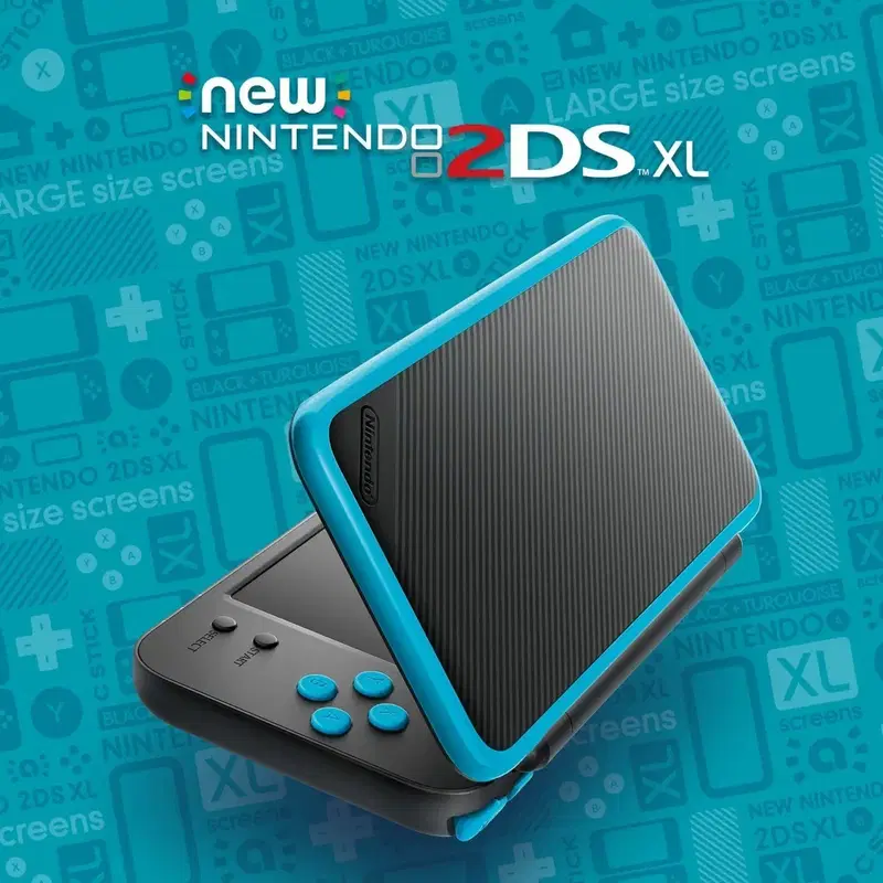 뉴 닌텐도 2DS XL 블랙&블루 (미개봉)(새상품) 교환 원합니다.