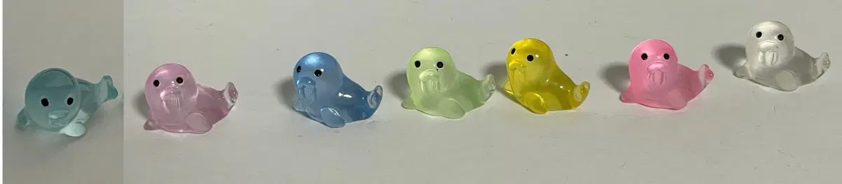 (일괄)바다코끼리 미니피규어