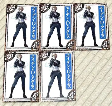 열강전선 4권 TSUTAYA 특전 엽서 에이덴 5장 우루마 나츠코