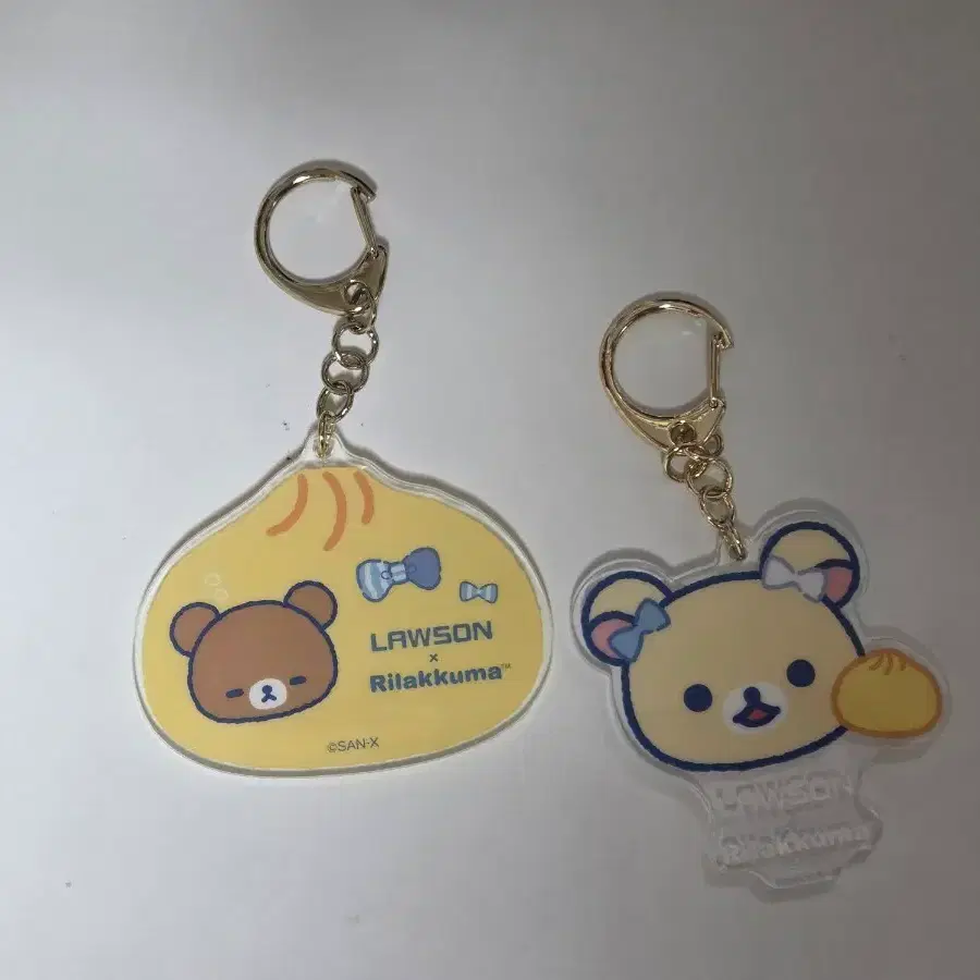 로손 리락쿠마 키링 2개 세트