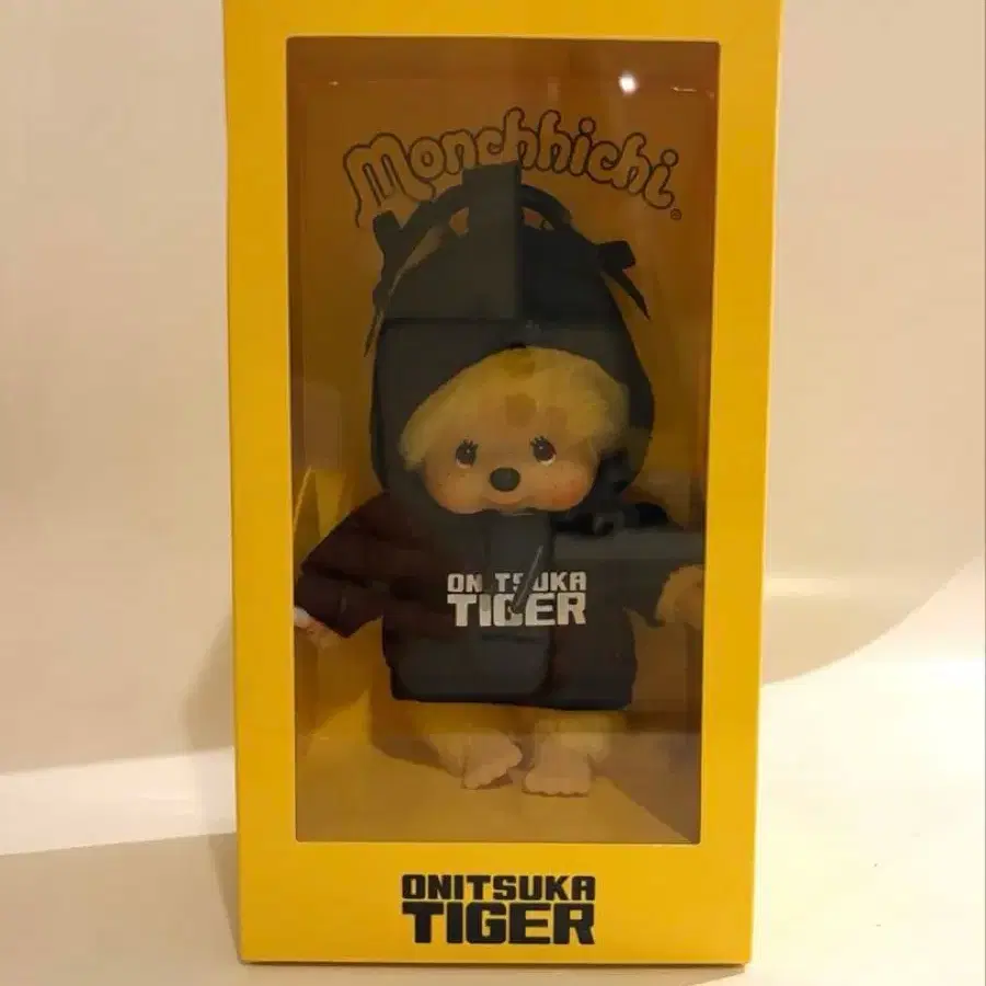 몬치치 오니츠카타이거 콜라보 한정판 인형 키링